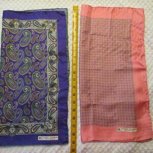 Hickey Freeman Silk Pocket Squares